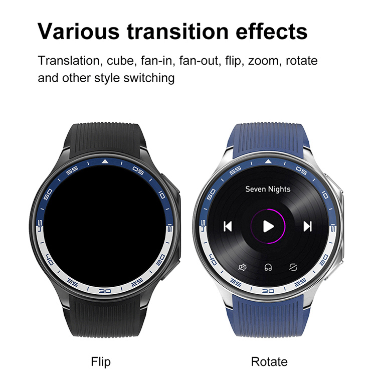 DT WATCH X Transition effects